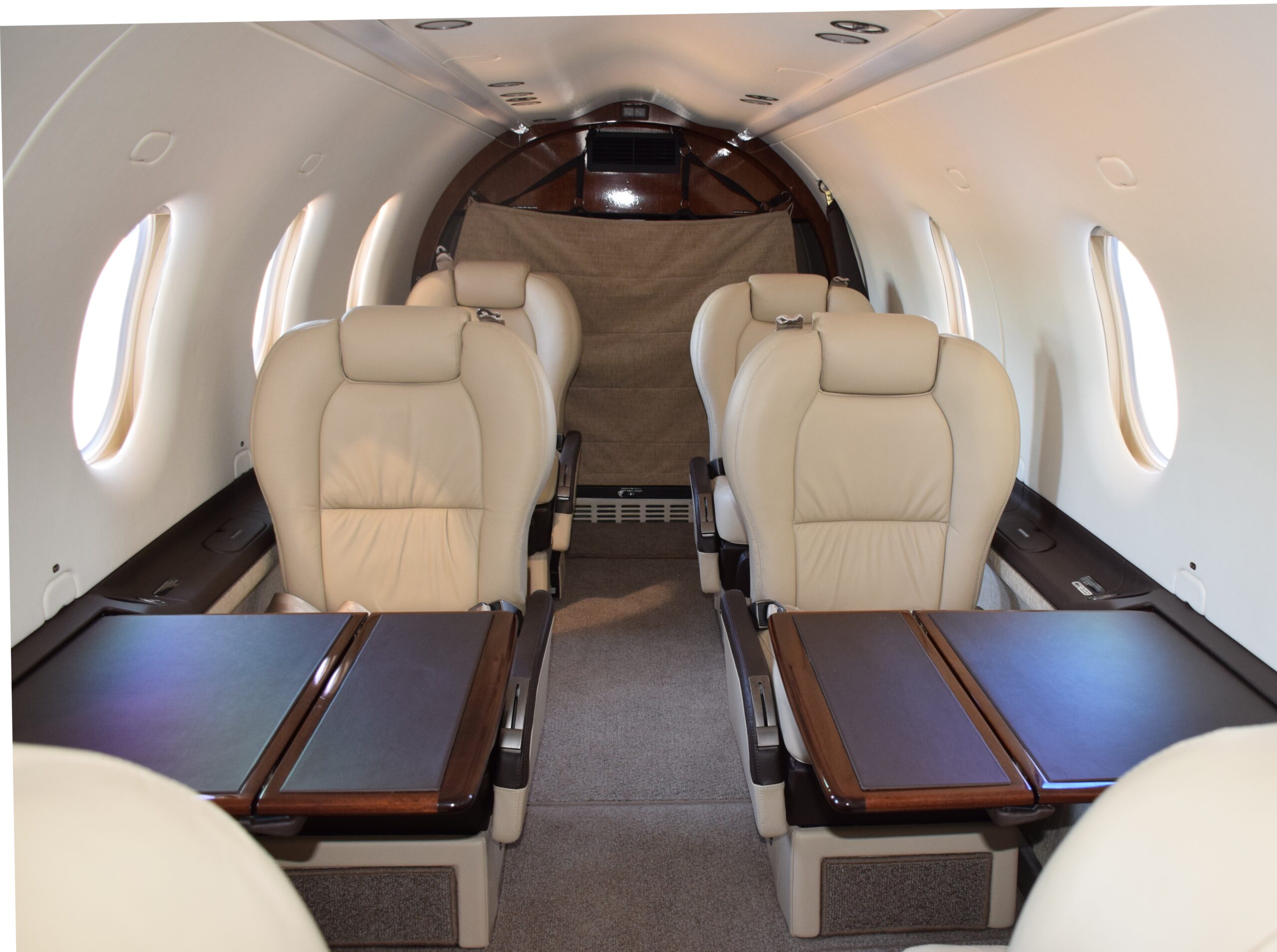 Pilatus PC12 interior, Pilatus seat upholstery